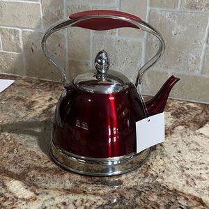 Wolfgang Puck new Red Tea Kettle